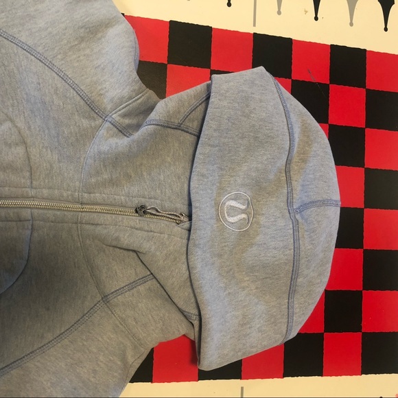 GIFTED - Lululemon Light Blue Zip Jacket - Picture 8 of 11